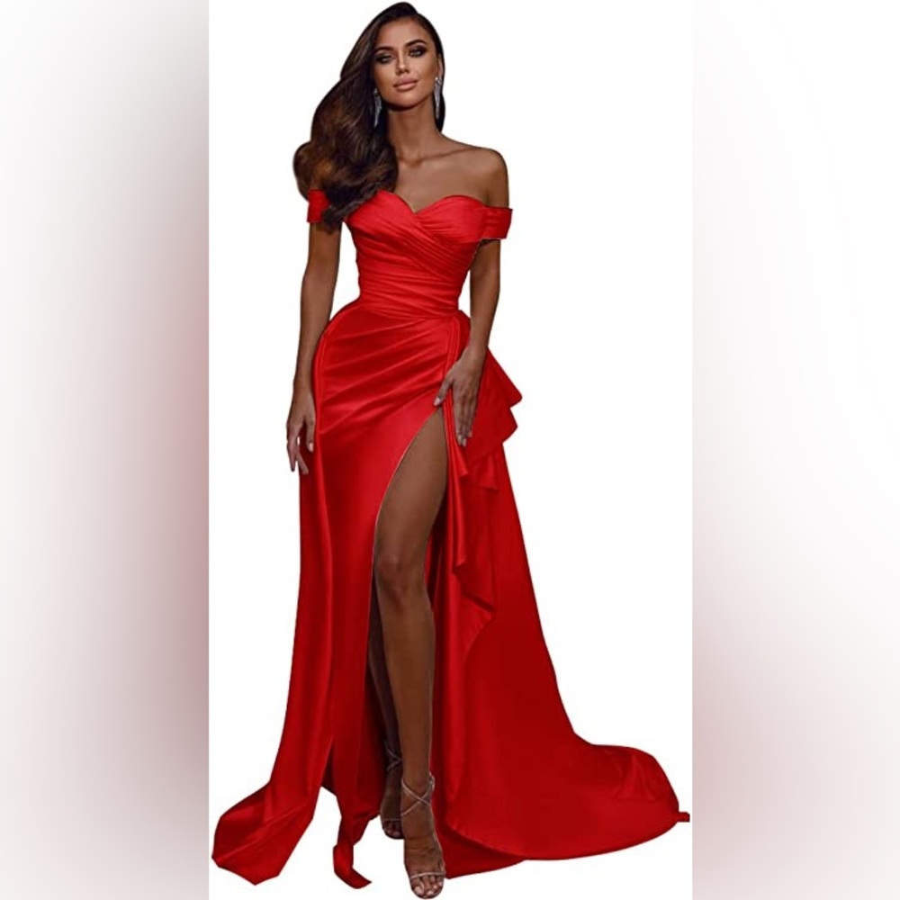 Brand new red dress size 6
